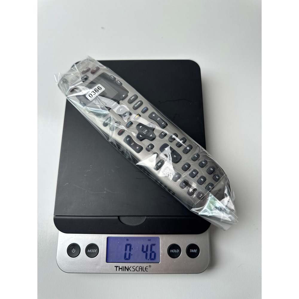 Logitech Harmony 650 Universal Remote Control Silver Color Screen - Picture 7 of 7